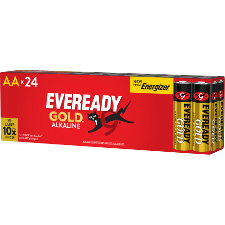 Energizer battery Eveready Gold AA DP24