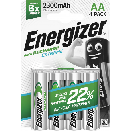 Energizer aku Recharge Extreme AA CHP4 2300mAh
