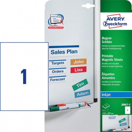 INKJET MAGNETIC LABELS