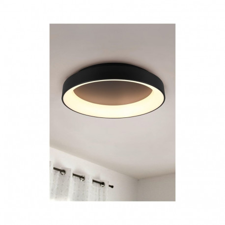Girona LED laevalgusti 60 cm mattmust
