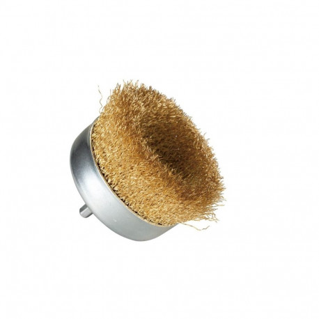 WIRE CUP BRUSH (BRASS COATED)