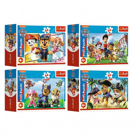 TREFL PAW PATROL mini puzzle 54 pcs