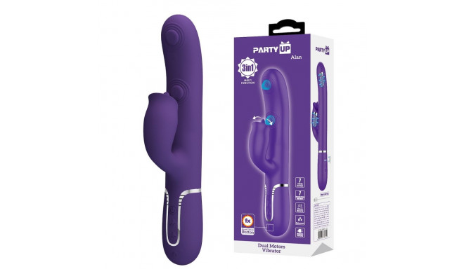 Alan jänes-vibraator lakkuva funktsiooni ja Burst Climax nupuga