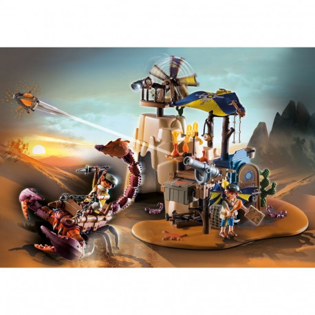 PLAYMOBIL 71024 Novelmore Sal'ahari Sands - Scorpion Hunt on the Wreck, Construction Toy