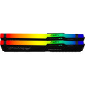 Kingston FURY 32 GB DDR5-5600 Kit, memory (black, KF556C36BBEAK2-32, Fury Beast RGB, XMP, EXPO, for 