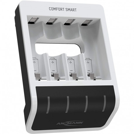 Ansmann Comfort Smart, charger (white/black)