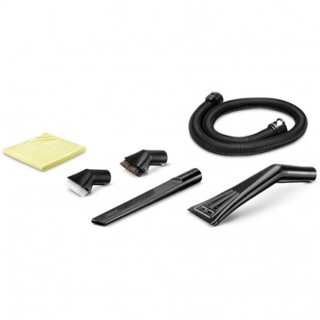 Auto-Innenreinigungsset (schwarz, 6-teilig)