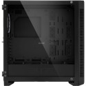 Sharkoon ELITE SHARK CA200G, big-tower case (black, Tempered Glass)