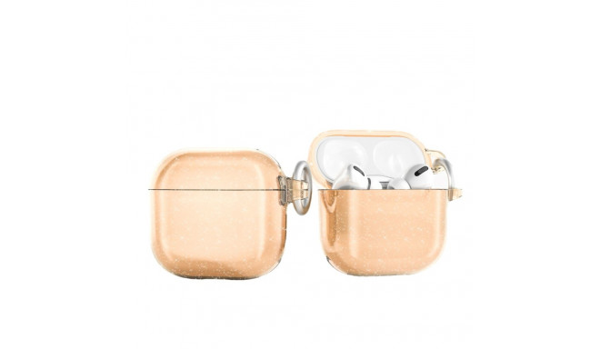 Glitter Case for AirPods 4 - Gold