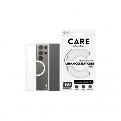 CARE by PanzerGlass Flagship QI Case for Samsung Galaxy S24 Ultra - Transparent