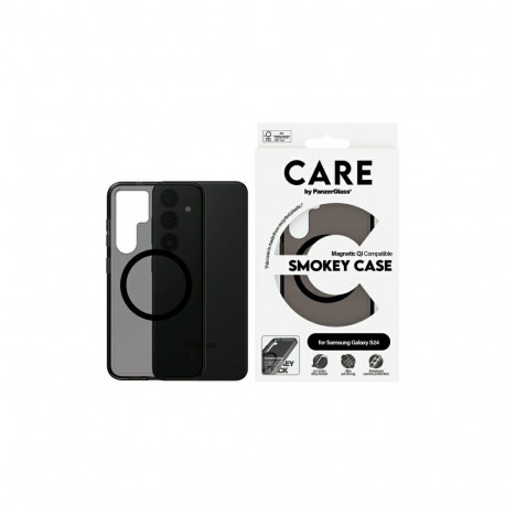CARE by PanzerGlass Flagship QI Case for Samsung Galaxy S24 - Black