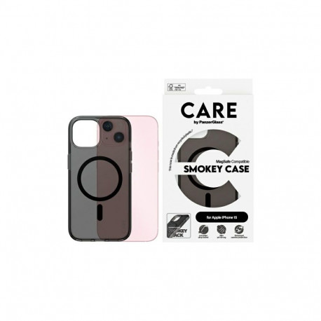 Care PanzerGlass Flagship Case MagSafe for iPhone 15 - Black