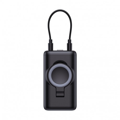 Joyroom JR-W13 5000mAh Wireless Power Bank for Apple Watch + USB-C and Lightning – Black