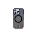 BMW Gradient Bumper MagSafe case for iPhone 15 Pro Max - gray