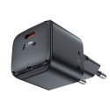 Acefast A77 Mini PD 30W GaN USB-C wall charger - black Acefast A77 Mini PD 30W GaN USB-C wall charger - black
