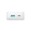 Mini power bank with built-in cables Joyroom JR-PBC06 30W 10000mAh - white