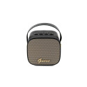 Guess Bluetooth speaker GUWSB2P4SMK Speaker mini black/black 4G Leather Script Logo with Strap