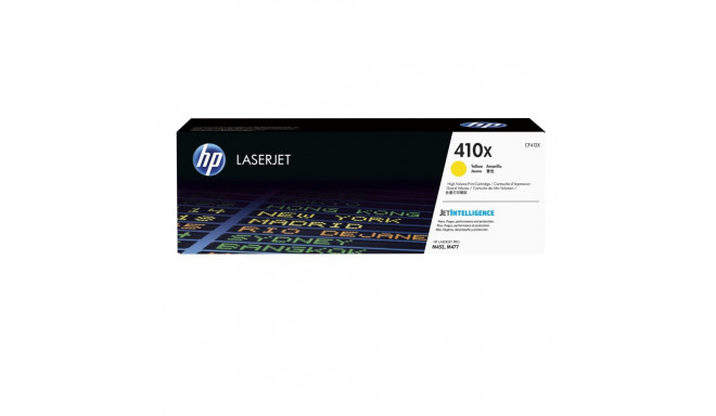 HP 410X suure tootlikkusega kollane originaal LaserJet toonerikassett