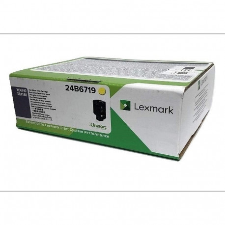 Lexmark tonerkassett 24B6719 originaalne, kollane