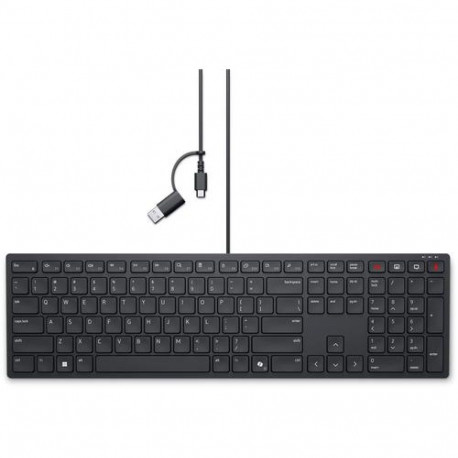 DELL Pro Wired Collaboration Keyboard - KB525C - German (QWERTZ)