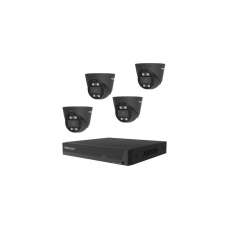 Foscam FN9108E-T4-2T BLACK video surveillance kit Wired 8 channels