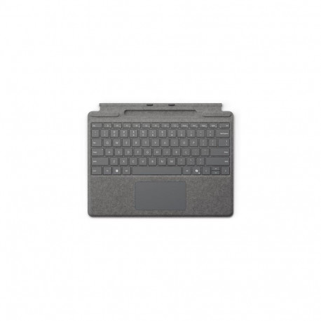 Microsoft Surface Pro Keyboard with pen storage QWERTZ German Microsoft Cover port Platinum