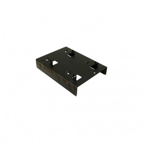 Inter-Tech 88885232 drive bay panel 2x 2.5" Bezel panel Black