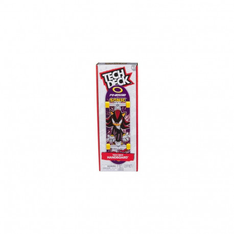 Tech Deck , Finesse X Sonic the Hedgehog Handboard; Authentic Mini Skateboards, Kids Toys for Boys &