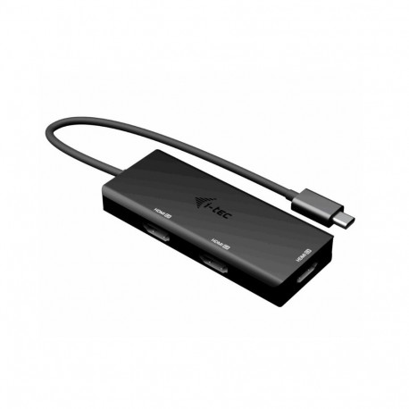 USB-C kolme 4K HDMI pordiga videoadapter ja Power Delivery 100W dokkimisjaam