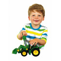 John Deere tractor with weight