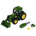 John Deere tractor with weight