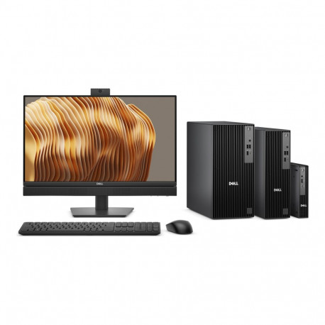 Dell Pro | QCS1250 | Desktop | Slim | Intel Core Ultra 7 | 265 | Internal memory 16 GB | DDR5 | Soli