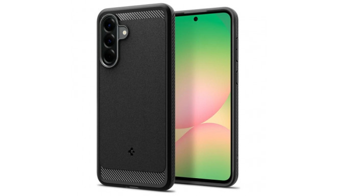 Spigen Rugged Armor ümbris Samsung Galaxy A56 5G must