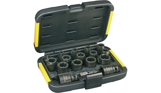 DEWALT löökmutrivõtmete komplekt 17 tk