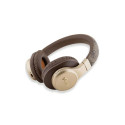 Guess Bluetooth on-ear headphones GUBH604GEMW brown 4G Script