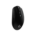 Logitech G305 Lightspeed Wireless Gaming Mouse, RF Wireless + Bluetooth, 12000 DPI, Black