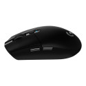 Logitech G305 Lightspeed Wireless Gaming Mouse, RF Wireless + Bluetooth, 12000 DPI, Black