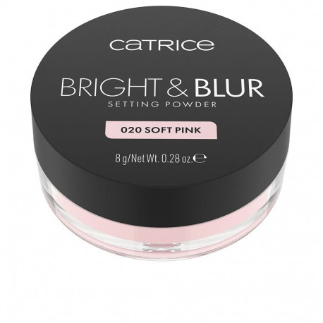 CATRICE BRIGHT & BLUR polvos fijadores sueltos #020-Soft Pink 8 gr