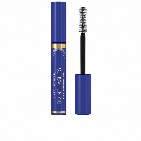 MAX FACTOR Máscara de pestañas DIVINE LASHES 24H y resistente al agua #negra 1 u