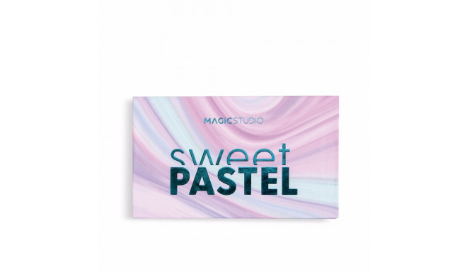 MAGIC STUDIO EYESHADOW PALETTE 18 colors #sweet pastel