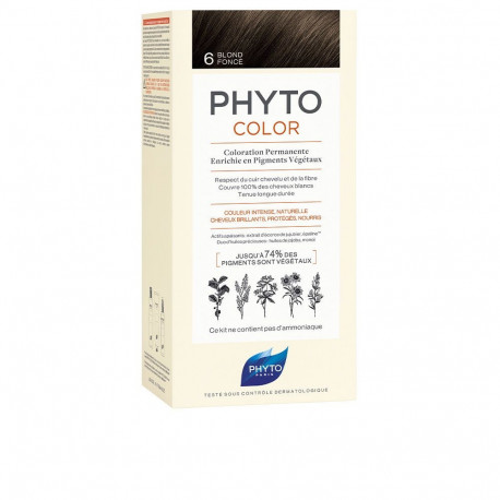 Phytocolor juuksevärv #6 4tk, tume blond