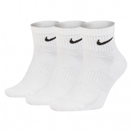 Nike sokid Everyday Cushioned Ankle SX7667 100 3 paari 42–46, valged