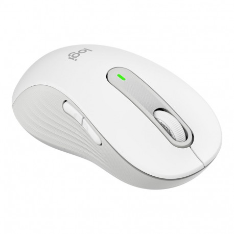 LOGITECH Signature M650 Mouse optical 5 buttons wireless Bluetooth 2.4 GHz Bolt USB receiver off-whi