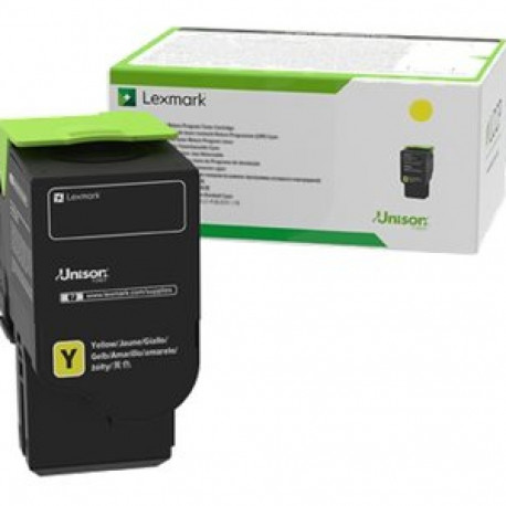 LEXMARK 78C2UYE lepingutoonerikassett kollane ülikõrge tootlikkus