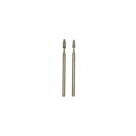 Grinding stone bit (silicon carbide), cylindrical, 2 pcs. (4pcs)