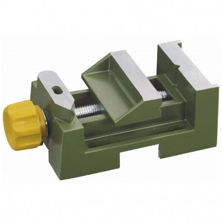 Proxxon MS 4 machine vise – die-cast zinc, 50mm jaw width, 34mm max clamping width, compatible with 