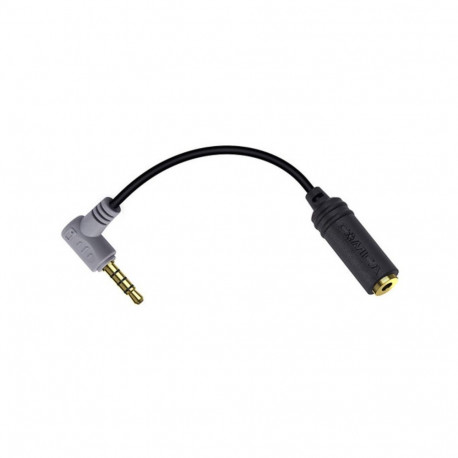 Adapter - COMICA CVM-SPX 3.5mm TRS to TRRS Microphone Converter 11cm
