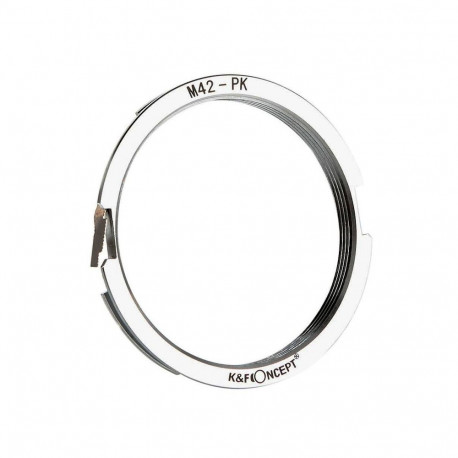 Adapter - K&F Concept M42 Screw Mount to Pentax K Mount Aluminum