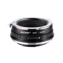 Adapter - K&F Concept Sony A-mount/Minolta MAF to Canon RF Aluminum