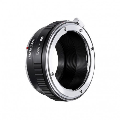 Adapter - K&F Concept Nikon F-mount to Micro 4/3 Lens Adapter Aluminum